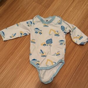 Monica and Andy 0-3 construction onesie